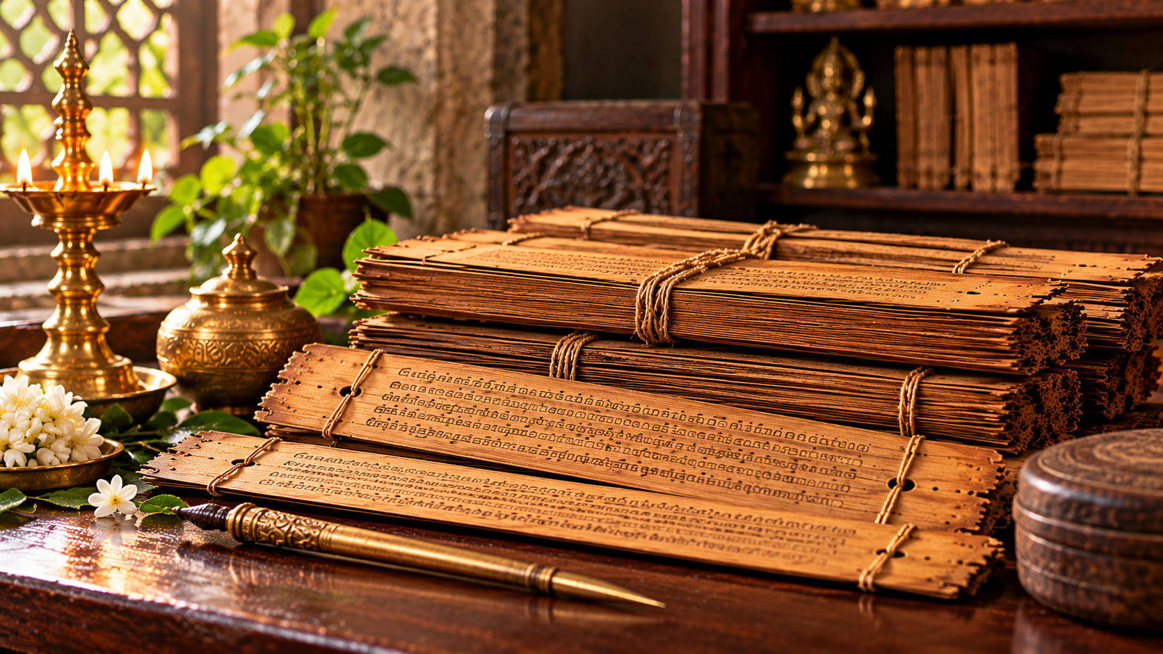 Books and written manuscripts